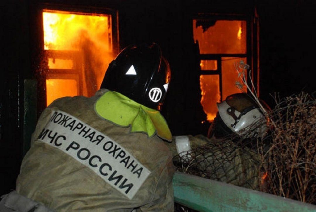 Пожар в жилом доме в городском округе Егорьевск